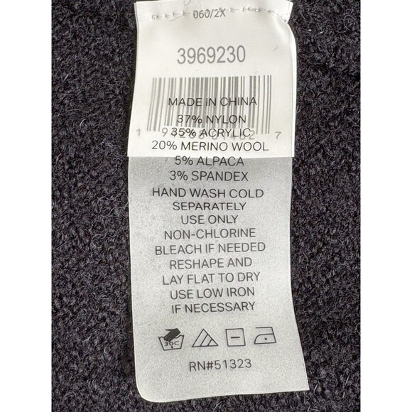 NWT Court & Rowe Merino Wool Alpaca Blend Sweater Cardigan Women's Size 2X - Picture 5 of 6